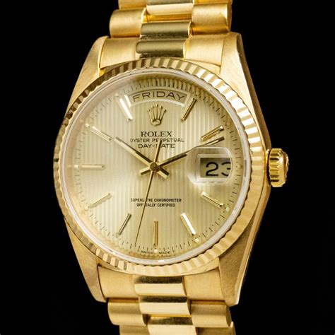 rolex day date 38 stahl gold gebraucht|Rolex Day-Date watch for sale.